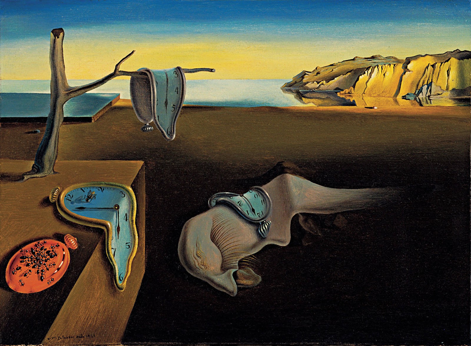 009 Belleğin Azmi The Persistence of Memory - Dalí